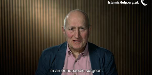 Medical Aid for Palestine: Mr Graeme Groom CMG MA FRCS